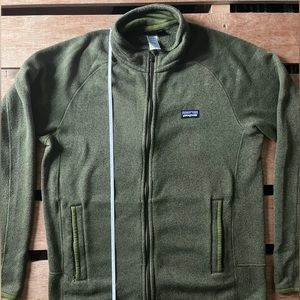 Green Patagonia Zip-Up
